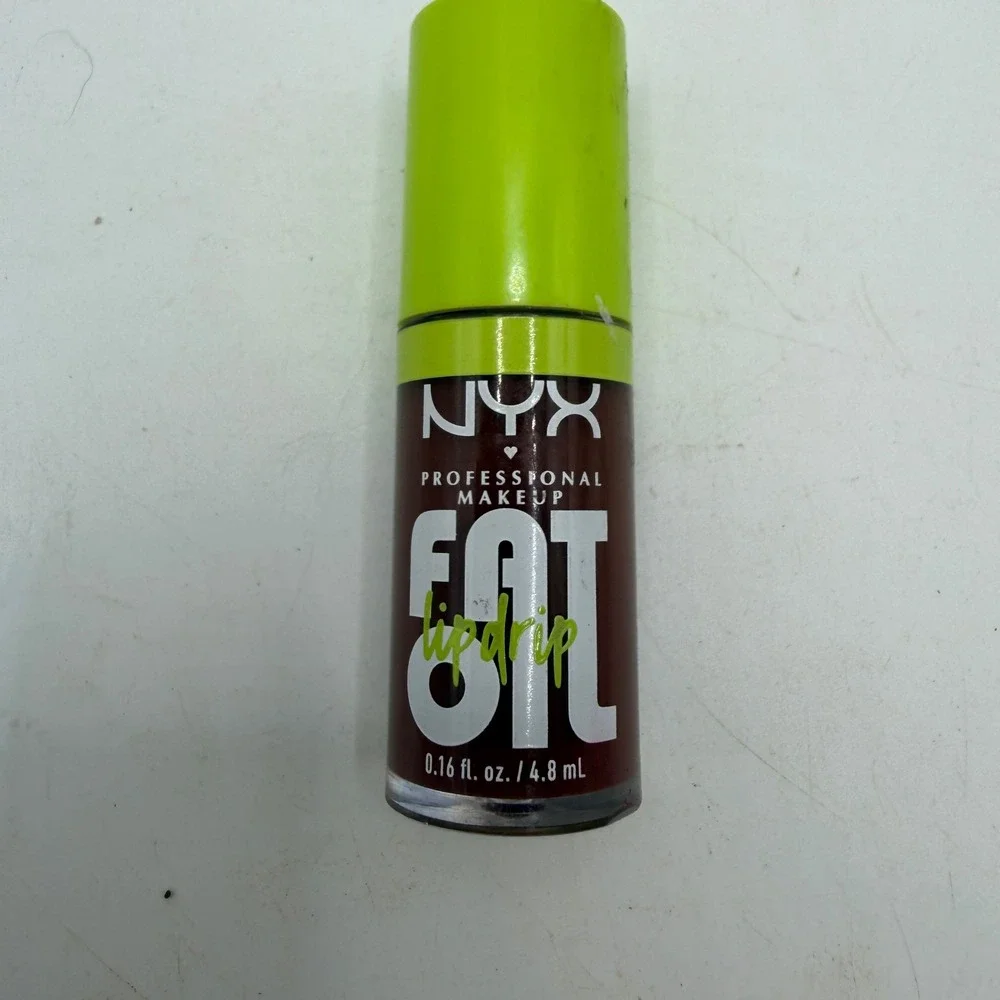 NYX Fat Oil Lip Drip Inside Scoop FOLD14 Berry Gloss 0.16 fl oz 4.8 ml
